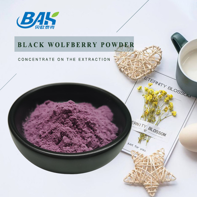 Polvere nera di Goji del nero del commestibile della polvere di Wolfberry delle verdure e di frutta