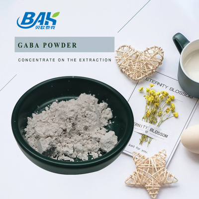 Fornitura di fabbrica Acido gamma-aminobutirico naturale al 99% Polvere di GABA