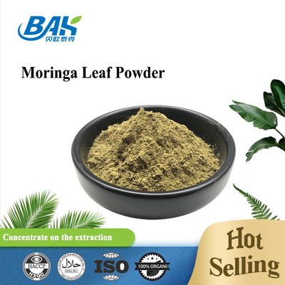Green Halal Food Grade Organic Moringa Leaf Powder Antibatterico Antidepressivo