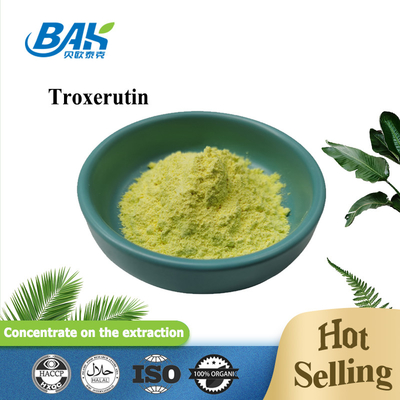 BAK Fabbricazione Supplementi di potenziamento immunitario Troxerutina Polvere gialla CAS 7085-55-4 1,65g/Cm3