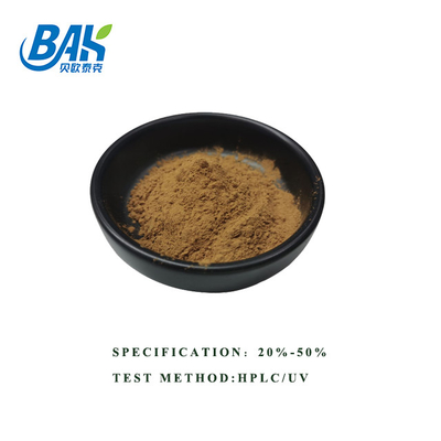 Maglia gialla del passaggio 80 della polvere 100% di Brown dell'estratto UV di Bacopa Monnieri di HPLC