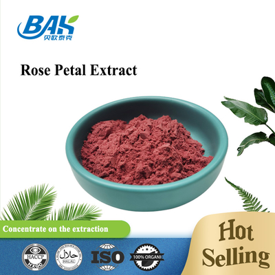 I rossi carmini 100% degli ingredienti di Rose Petal Extract Natural Cosmetic spolverizzano il 10:1