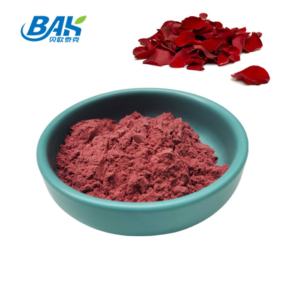 I rossi carmini 100% degli ingredienti di Rose Petal Extract Natural Cosmetic spolverizzano il 10:1