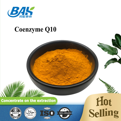 Il coenzima antinvecchiamento Q10 spolverizza la polvere di 40 Mesh Yellow To Orange Crystalline