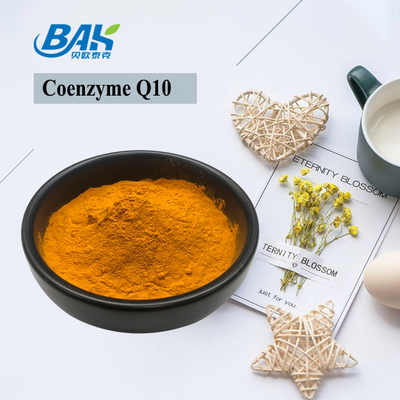 Il coenzima antinvecchiamento Q10 spolverizza la polvere di 40 Mesh Yellow To Orange Crystalline