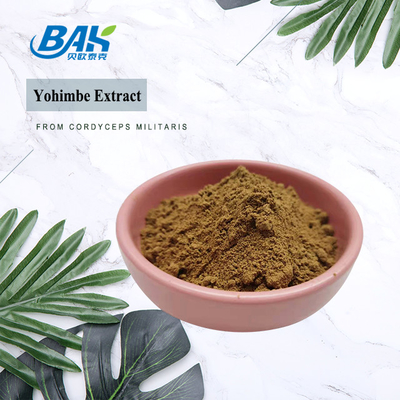 5%-98% passaggio 80 Mesh Corynanthe Yohimbe L polvere gialla dell'estratto 100% di Yohimbe di Brown