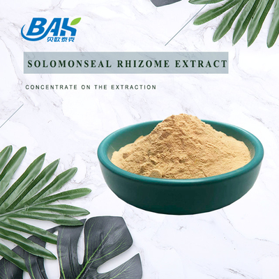 BAK Factoty Ingrosso 10:1 Supplemento per la salute maschile Marrone Giallo Solomonseal Rhizome Extract Powder