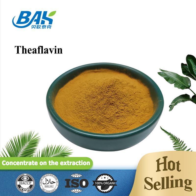 BAK Organic Theaflavin 20% - 80% Extratto di tè verde in polvere per la salute