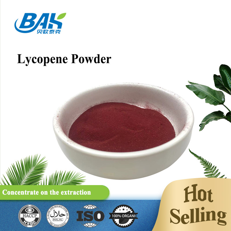 60 a 80 Mesh Tomato Lycopene Dark Red spolverizzi 5% 10% 20% 50% 98%